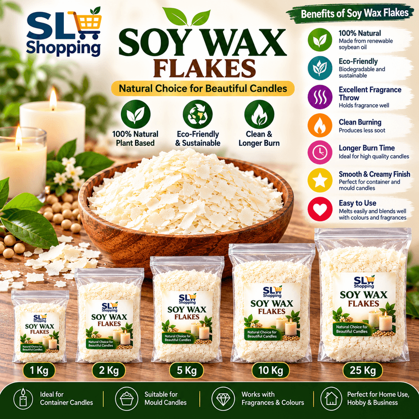 Natural Soy Wax Flakes - Image 2